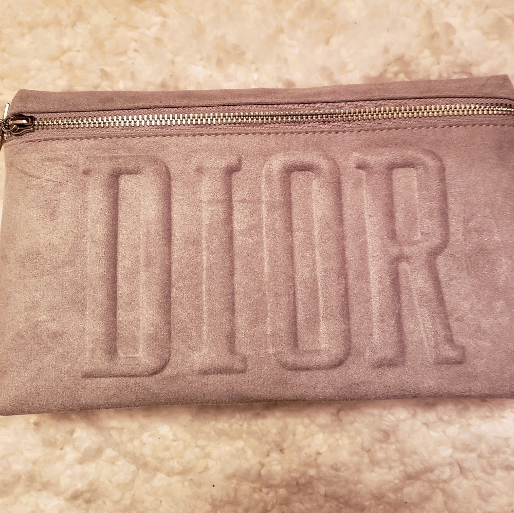 Dior Silver Pouch